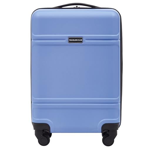 Travelers Club Skyline 22" Carry-On Spinner Luggage, Skyline Blue - color: Skyline Blue