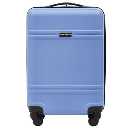 Travelers Club Skyline 22" Carry-On Spinner Luggage, Skyline Blue - color: Skyline Blue