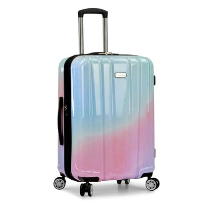Traveler's Choice Women's Ruma II Expandable Luggage with Spinner Wheels, Pixie Pastel, 25" Medium - color: Pixie Pastel, size: 25 in