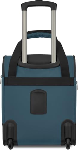 Wally Bags Stratford Luggage, 16-Inch Under Seat Bag, Teal - color: Teal, size: 16-Inch Under Seat Bag