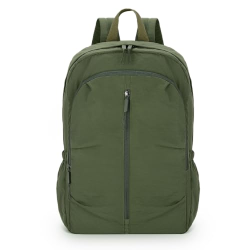 Small Hiking Backpack 20L Packable Casual Daypack, Dark Green - color: Dark Green