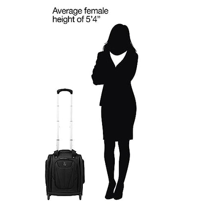 Travelpro Maxlite 5 Softside Carry-On Underseat, Black, 15-Inch - color: Black