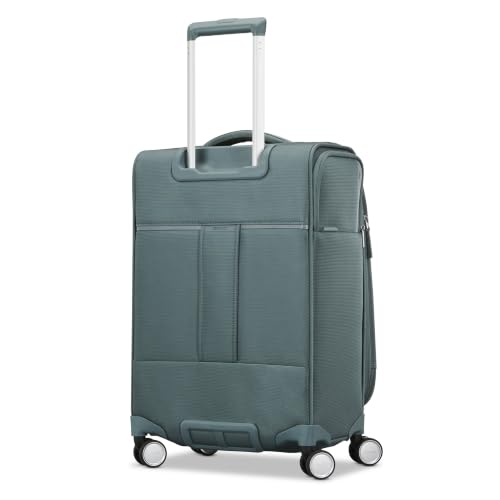 Samsonite Soft-Sided 3-PC: 20/24/29” (Carry-on, Medium & Large) Lightweight Expandable PortLift Luggage Set: Durable, 4 Spinner Wheels, Adjustable Handle, TSA Lock, 2 Front & Side Pocket- Teal - color: Deep Atlantic Green, size: 3-Piece (20"/25"/29")