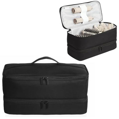 Double-Layer Carrying Case Compatible with Shark Flexstyle (Black) - color: Black
