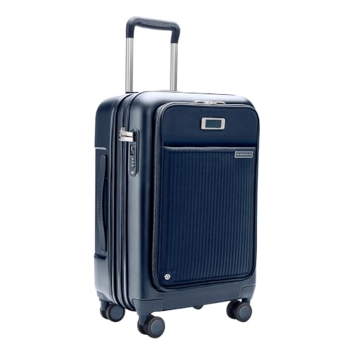 Briggs & Riley Sympatico Essential 22 Inch Carry-On Front Pocket, Navy - color: Navy, size: 22" Carry-On