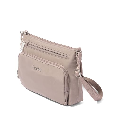 Baggallini Securtex Anti-Theft Keepsake Crossbody - color: Moonrock