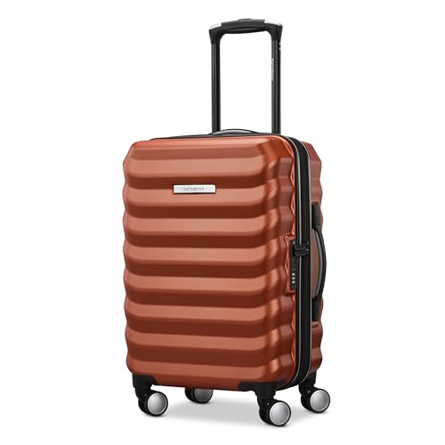 Samsonite 단단한 양면 50.8cm(20인치) 경량 휴대용 확장 가능한 엘리먼트 슈트케이스: 내구성, 360개의 스피너 휠, 조절 가능한 텔레스코픽 핸들, TSA 승인 잠금 장치, 구리 오렌지, 엘리먼트 하드사이드 - color: 구리 오렌지, size: 2-Piece Set (20"/24")