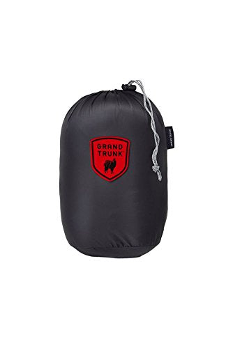 GRAND TRUNK Hooded Travel Pillow - Memory Foam Neck Support with Light-Blocking Hood & Carry Bag - color: Peacock Green
