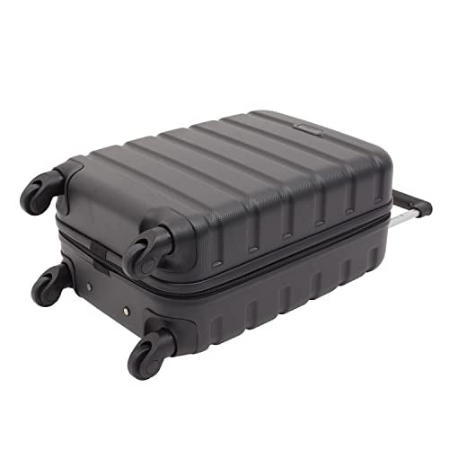 Travelers Club Harper Luggage, Black, 2 Piece Set - color: Black, size: 2-Piece Set