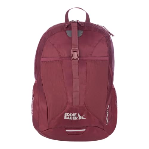 Eddie Bauer Stowaway Packable Backpack - Black Cherry, 30L - color: Black Cherry, size: 30L
