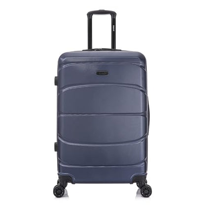 DUKAP SENSE 28-Inch Large Hardside Spinner Luggage Durable Zippered Blue - color: Blue, size: 28 Inch, style: Sense Single