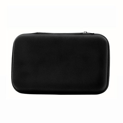 U-KIME EVA Electronics Organizer Case for Cables, Chargers, Earbuds, Black | Portable Storage, EVA Hard Case, Secure Zip Closure, Compact Design, Travel Friendly