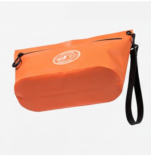 Tactiko 3L Heavy-Duty Zipper Pouch – Splash-Resistant Gear Organizer - color: Orange