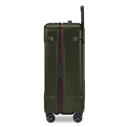 Briggs & Riley Torq Medium 27 Inch Hardside Checked Luggage, Hunter Green - color: Hunter, size: 27"