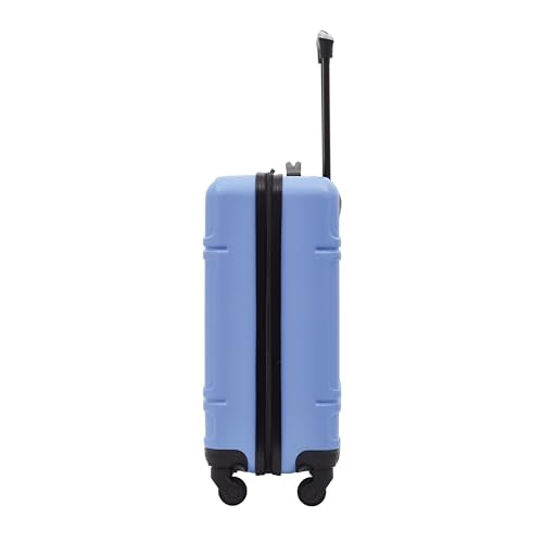 Travelers Club Skyline 22" Carry-On Spinner Luggage, Skyline Blue - color: Skyline Blue