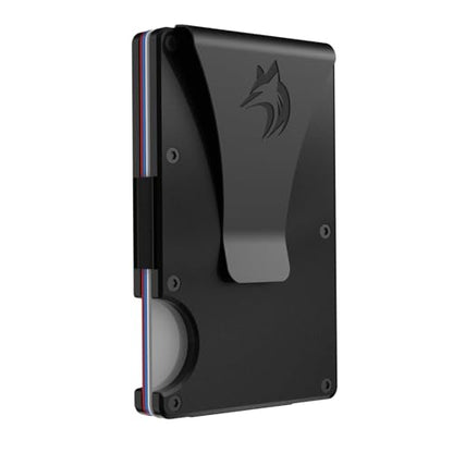 TRAVELINGO Slim RFID Blocking Wallet For Men - Light Weight, Durable & Compact- Minimalist Wallet With Money Clip (Obsidian) - color: Obsidian