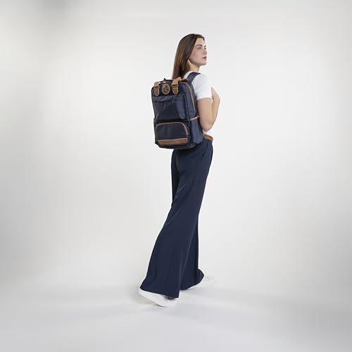 DELSEY PARIS Flanerie SE, Travel Laptop Backpack, Blue - color: Blue