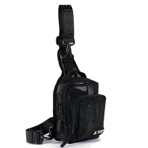 WOLFpak 4L Mini Tactical Sling Bag Crossbody - color: Mesh