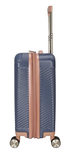 Dockers Spectra Hardside Expandable 8-Wheel Spinner Travel Carry On Luggage, 20-Inch, India Ink - color: India Ink, size: 20-Inch Carry On