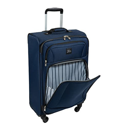 Skyway Epic Softside 4-Wheel Luggage Spinner Collection - color: Surf Blue