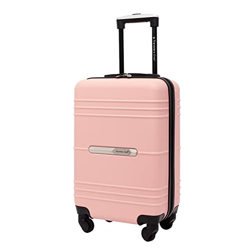 Travelers Club 22" Richmond Spinner Carry-On Luggage, Rose Gold - color: Rose Gold