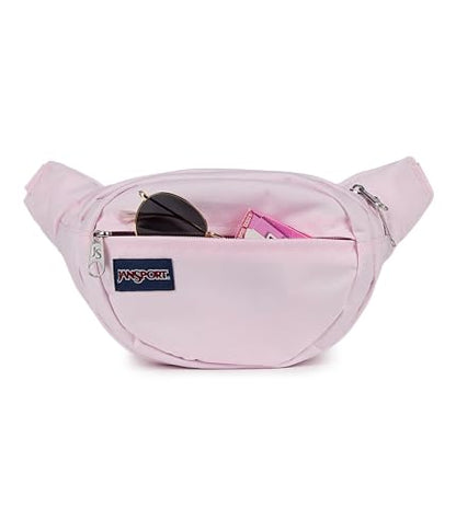 JanSport Fifth Avenue Waist Bag w/Adjustable Strap, Pink Ice - color: Pink Ice