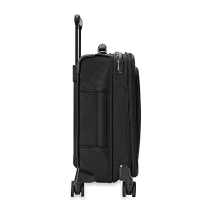Briggs & Riley Baseline Compact Softside Carry-On Spinner, Black - color: Black, size: 19" Carry-on