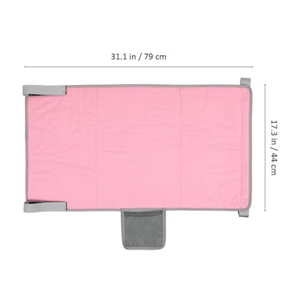 Cabilock Toddler Airplane Bed, Portable Kids Airplane Seat Extender, Plane Bed Soft Footrest Travel Essentials for Flying Flights Must-Have, Pink - color: Pink