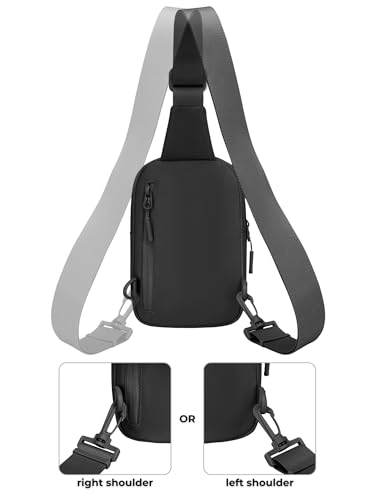 FORZAROCKET Plus Size Sling Bag | XL Extended Strap 70" | Women Men Small Crossbody Bag | Anti-Theft Backside Pocket