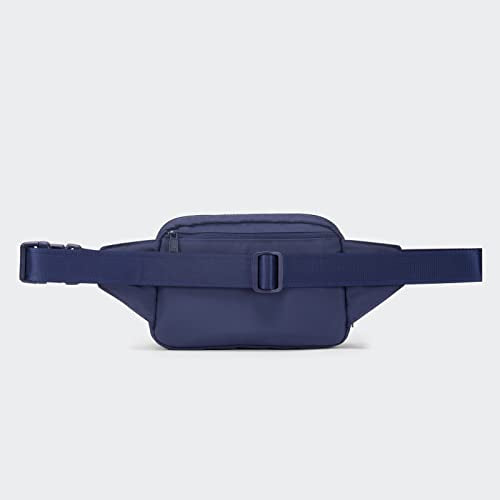 Pander Belt Bag Large 2L, Nylon Fanny Pack Purse for Women and Men with Adjustable Strap - color: Blue Storm