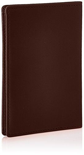 Royce Leather Rfid Blocking Passport Travel Document Organizer In Genuine Leather Packing Organizer, Brown 3 - color: Brown 3