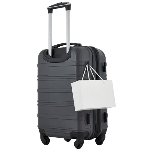 Travelers Club Phoenix Luggage, Blackened Pearl, 22-Inch Carry-On - color: Blackened Pearl, size: 1-Piece (22" Carry-On)