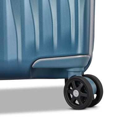 Samsonite UpLIFT Large Checked Hardside Luggage with Spinner Wheels - Airline-Approved, TSA Lock, Adjustable Handle System - Polycarbonate Hard Suitcase for Ultra Lightweight Travel - Elemental Blue - color: Elemental Blue, size: Large Checked Spinner