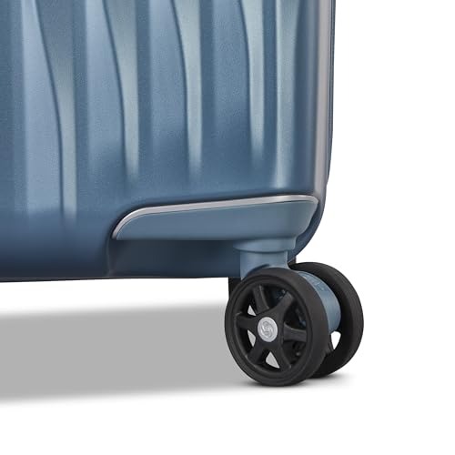 Samsonite UpLIFT Large Checked Hardside Luggage with Spinner Wheels - Airline-Approved, TSA Lock, Adjustable Handle System - Polycarbonate Hard Suitcase for Ultra Lightweight Travel - Elemental Blue - color: Elemental Blue, size: Large Checked Spinner