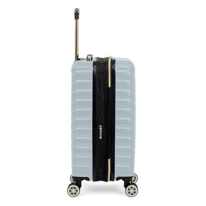 Kenneth Cole REACTION Madison Square Lightweight Hardside Chevron Expandable Spinner Luggage, Slate, 2-Piece Set (20" & 28") - color: Slate, size: 2-Piece Set (20" & 28")