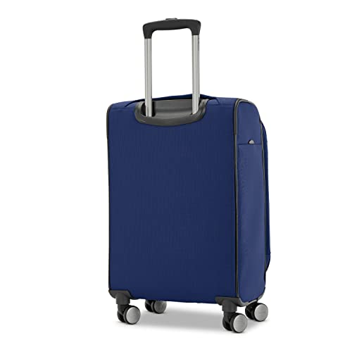 Samsonite Ascella 3.0 Softside Expandable Luggage with Spinner Wheels, CO EXP Spinner, Sapphire Blue - color: Sapphire Blue, size: Carry-on Spinner