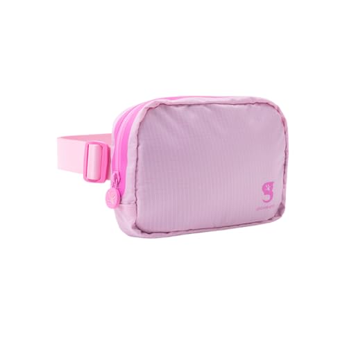 geckobrands Waterproof Belt Bag – Water-Resistant Gear Organizer with Phone Window & Adjustable Strap - color: Bubble Pink