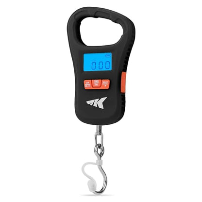 KastKing ToughTide USB Charging Fishing Scale, Fishing Gear, Black - color: Black