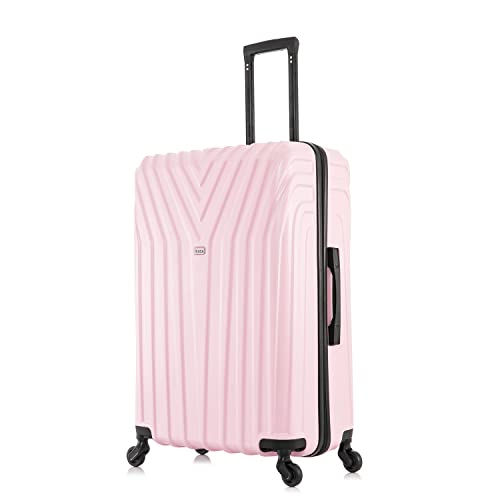 InUSA VASTY 28-Inch Large Hardside Spinner Luggage Lightweight Durable Pink - color: Pink, size: 28 Inch