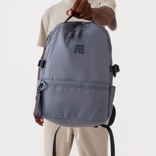 Cubitt Backpack, Lightweight Laptop Backpack | Water-Resistant Backpack for Work, College & Travel with Organizer, 12kg Capacity - color: Smoke Blue