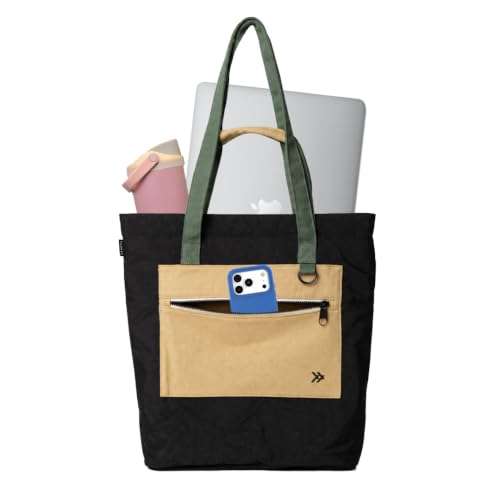 Thread Wallets Utility Tote – Large Travel Tote with Multi-Pocket Design, Laptop Compartment & Work Bag for Women (Ranger) - color: Ranger