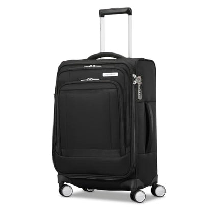 Samsonite PortLIFT Softside 20" Carry-On Luggage, Expandable, TSA Lock, Black - color: Black, size: 20-Inch Carry-On