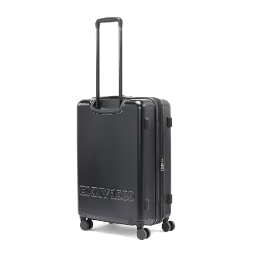 DKNY On the Go 25" Hardshell Lightweight Expandable Checked Luggage with Spinner Wheels,Black - color: Black, size: 25" Checked Luggage