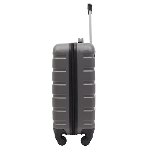 Travelers Club Harper Luggage, Charcoal, 2 Piece Set - color: Charcoal, size: 2-Piece Set