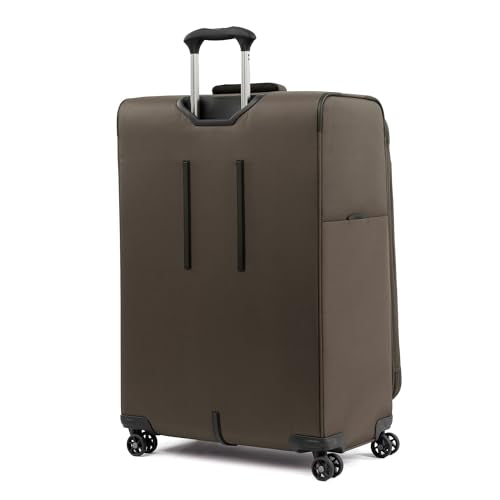 Travelpro Tourlite Softside 3-Piece Set, Expandable Luggage, 4 Spinner Wheels, Lightweight Suitcase, 21" Carry-On, 25" Checked Medium, 29 Check Large, Espresso Brown - color: Espresso, size: 3-Piece Set (21/25/29)