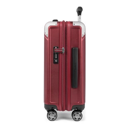 Travelpro Platinum Elite Hardside Expandable Spinner Wheel Luggage TSA Lock Hard Shell Polycarbonate Suitcase, Daring Red, Carry-on 21-Inch - color: Daring Red, size: Carry-on 21-Inch