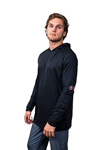 Cooling Sleep Hoodie & Attached Eye Mask for Women or Men - Proven Sleep Aid: Reduces Light, Noise & Temperature - size: Medium