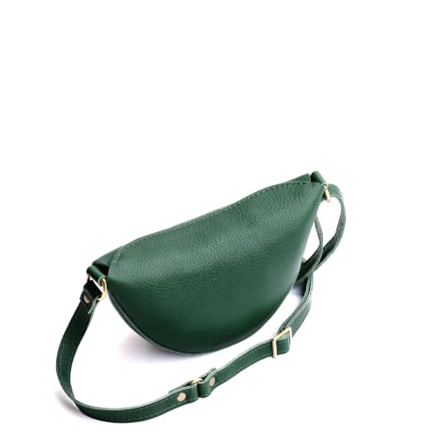 Portland Leather Goods Koala Sling Bag - Adjustable Full-Grain Leather - color: Bacalar, size: Small