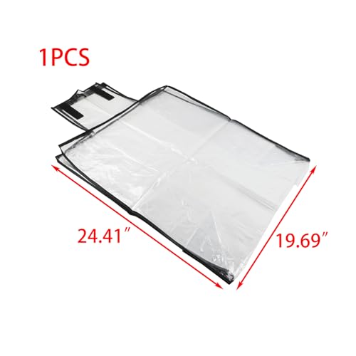 1PCS Clear Luggage Cover Protectors for 28 Inch Suitcase - size: 28 inch