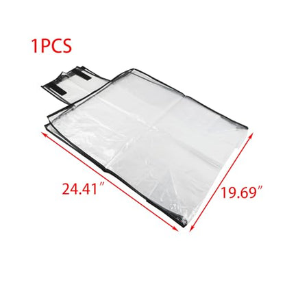 1PCS Clear Luggage Cover Protectors for 28 Inch Suitcase - size: 28 inch